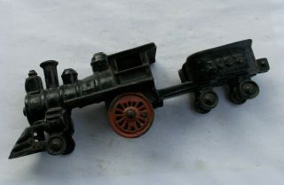 Rare Vintage 9 " Cast Iron Toy Train Locomotive Engine Number 1085 Collectible Nr