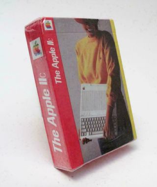 Vintage Apple Iic Computer Playing Cards Ultra Rare 1980s Promotional