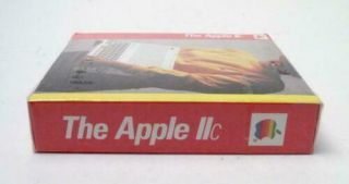 VINTAGE APPLE IIc COMPUTER PLAYING CARDS ULTRA RARE 1980s PROMOTIONAL 6