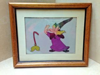 Framed Cel Disney Witch Hazel Vintage Very Rare