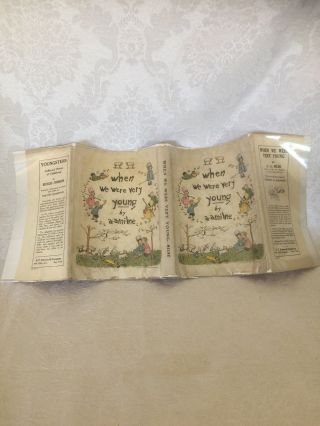 RARE “WHEN WE WERE VERY YOUNG” 1st AM.  INSCRIBED AND DATED 1924 BY A.  A.  MILNE 11