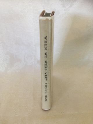 RARE “WHEN WE WERE VERY YOUNG” 1st AM.  INSCRIBED AND DATED 1924 BY A.  A.  MILNE 3