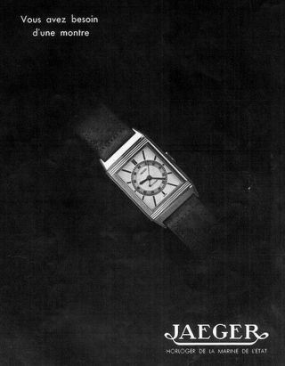 JAEGER LeCOULTRE Reverso Vintage 1933 cult Watch BOX 12