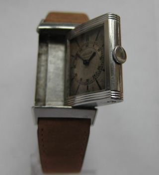 JAEGER LeCOULTRE Reverso Vintage 1933 cult Watch BOX 9