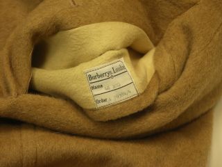 Vintage Burberry Prorsum Camel Mohair Wool Overcoat Med / Lrg 48 - 50 6