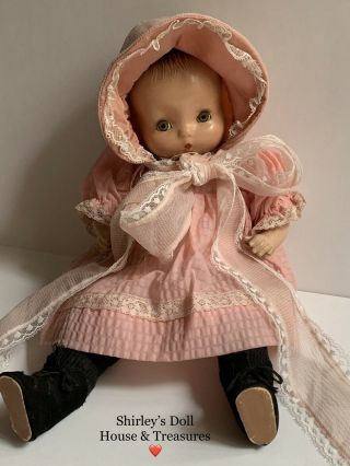 Vintage Antique RARE HTF Horsman JEANIE Doll 14 