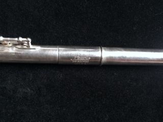 Extra Rare Pearl Flute Ss - 800rbe - Fresh Overhaul - All Sterling Siver - Open Hole