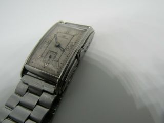 Gorgeous Vintage 1940 ' s IWC Classis Stainless Steel Wristwatch C87 4