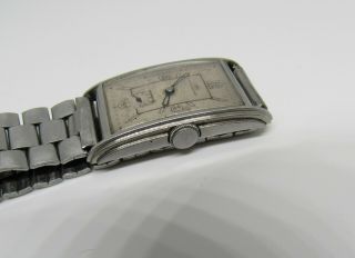 Gorgeous Vintage 1940 ' s IWC Classis Stainless Steel Wristwatch C87 6