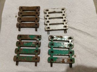 4 VTG PRESSED STEEL STAKE SECTIONS 1960 ' s TONKA FARMS STAKEBED TRUCK 2