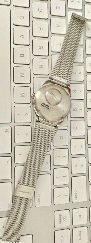 Q Timex Reissue 38mm Stainless Steel Bracelet Watch TW2T80700 NIB 4