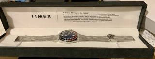 Q Timex Reissue 38mm Stainless Steel Bracelet Watch TW2T80700 NIB 7