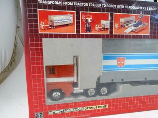 Vintage 1984 Transformer Optimus Prime Pepsi Promo Toy Hasbro Old 3