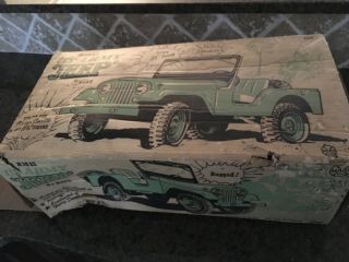 Vintage Marx Willys Us Army Jeep 1950s 1960s