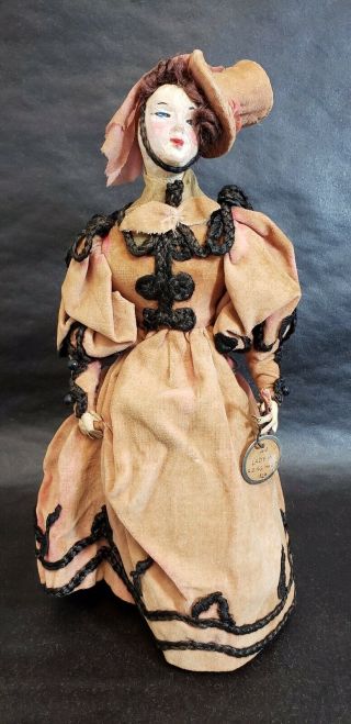 Antique French Boudoir Bedroom Doll Good Cond.  For The Age 14” 1 Of 8 Listed