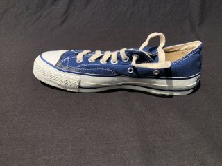 Vintage Converse Chuck Taylor Blue Oxford All Star Shoes Sz 6.  5 Deadstock 70s 6