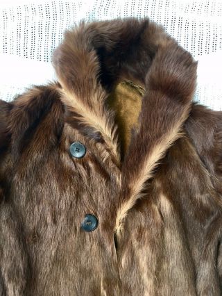 ✰ Rare Vintage Grizzly Bear Men’s Fur Men 