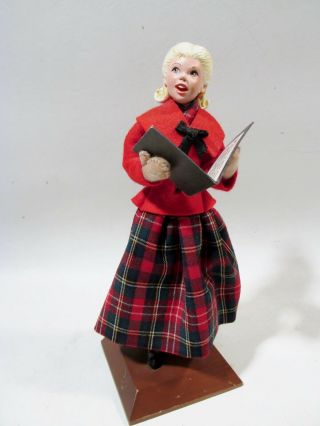 Vtg Simpich Character Dolls Caroler Series Teenage Girl Figure