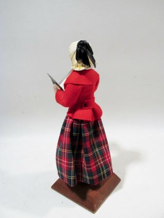 Vtg SIMPICH Character Dolls Caroler Series TEENAGE GIRL Figure 4