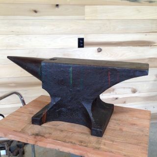 Vintage 520lb.  Soderfors Blacksmith Anvil Dated1916 3