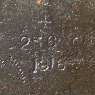 Vintage 520lb.  Soderfors Blacksmith Anvil Dated1916 4
