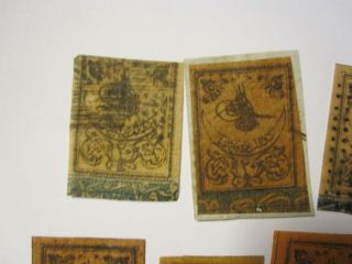 104x old early antique Turkey Ottoman stamps 1 4 some some 6
