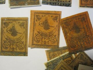 104x old early antique Turkey Ottoman stamps 1 4 some some 9