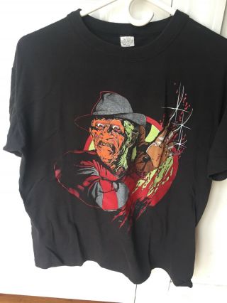 Vintage A Nightmare On Elm Street 4 T - Shirt,  Freddy Krueger