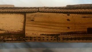 ANTIQUE VINTAGE NATIVE AMERICAN INDIAN WOOD & BARK BABY PAPOOSE CRADLE BOARD 7