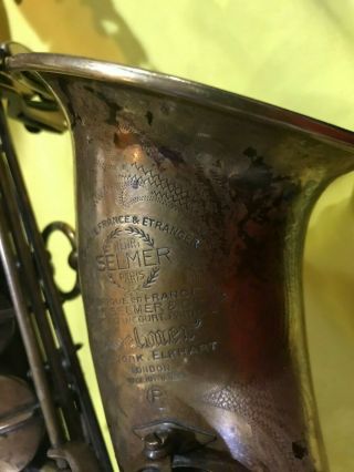 Vintage Selmer Mark Vi Alto Sax 1956 67xxx 5 Digit