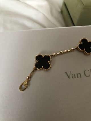 Authentic Van Cleef & Arpels Vintage Alhambra Bracelet 3