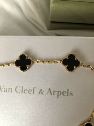 Authentic Van Cleef & Arpels Vintage Alhambra Bracelet 4