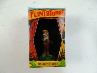 Vintage Marx Tv Tinykins Flintstones Barney Rubble 1961 Cartoon Toy Old