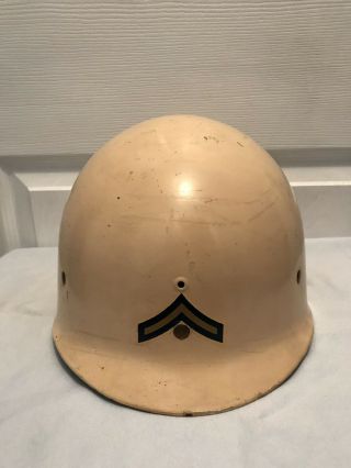 Wwii 1945 Us M1 Winter Camo Private Helmet Liner (westinghouse)