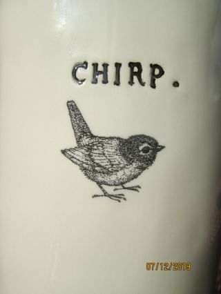 Very Rare Rae Dunn Chirp Tea Pot.  This is as flawless as the day it was made 10