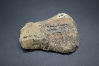 Native American Woodland Period Stone Tool C.  1000 Bc - 800 Ad