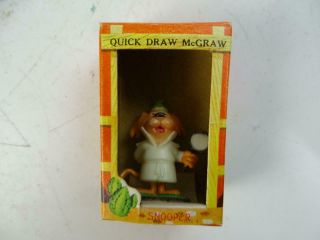 Vintage Marx Tv Tinykins Quick Draw Mcgraw Snooper Toy 1961 Cartoon Old