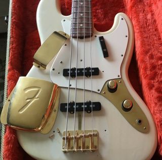 1989 Fender Mary Kaye Stack Knob Jazz Bass - RARE - w/ Fender Tweed Case 11