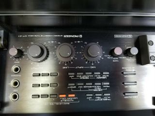 Pioneer CT - A1 Cassette Deck - Ultra - Rare Black Finish 5