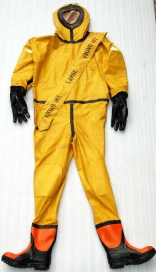 Viking Int.  Chemical Spill Safety Hazmat Laboratory Anzug Suit