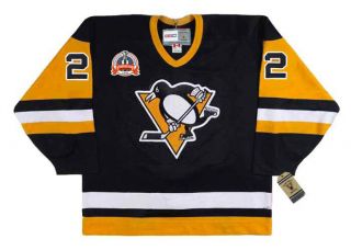 JIM PAEK Pittsburgh Penguins 1992 CCM Vintage Throwback NHL Hockey Jersey 2