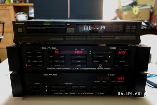 Vintage Sae Model I102 And T102 Tuner Awesome Near One Owner