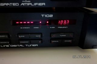 VINTAGE SAE MODEL I102 and T102 TUNER AWESOME NEAR ONE OWNER 6