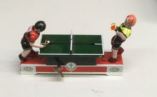 Mechanical Wind Up Ping Pong (table Tennis).  Great