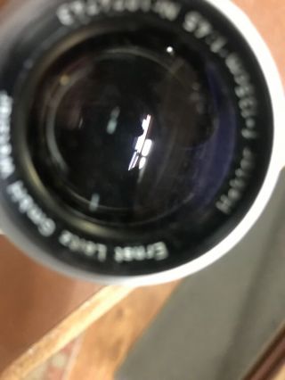 Vintage Leica Camera With Leitz Hektor f=13.  5 1:4.  5 Lens 11