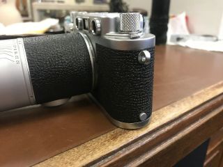Vintage Leica Camera With Leitz Hektor f=13.  5 1:4.  5 Lens 3