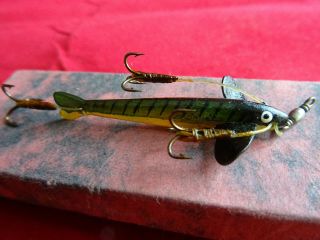 A STUNNING BOXED HORN (BOVINE) MINNOW LURES 3