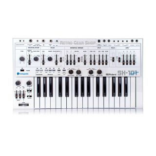 Roland Sh - 101 Custom White,  Mods Rare Vintage Analog Synthesizer Sh101 Synth