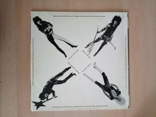 Motley Crue Too Fast For Love leathur records 1ST PRESS VINYL LP 1981 VERY RARE 2