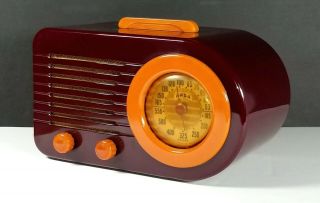 Now On,  Save $600 Vintage Orig Fada Model 1000 Catalin “bullet” Tube Radio